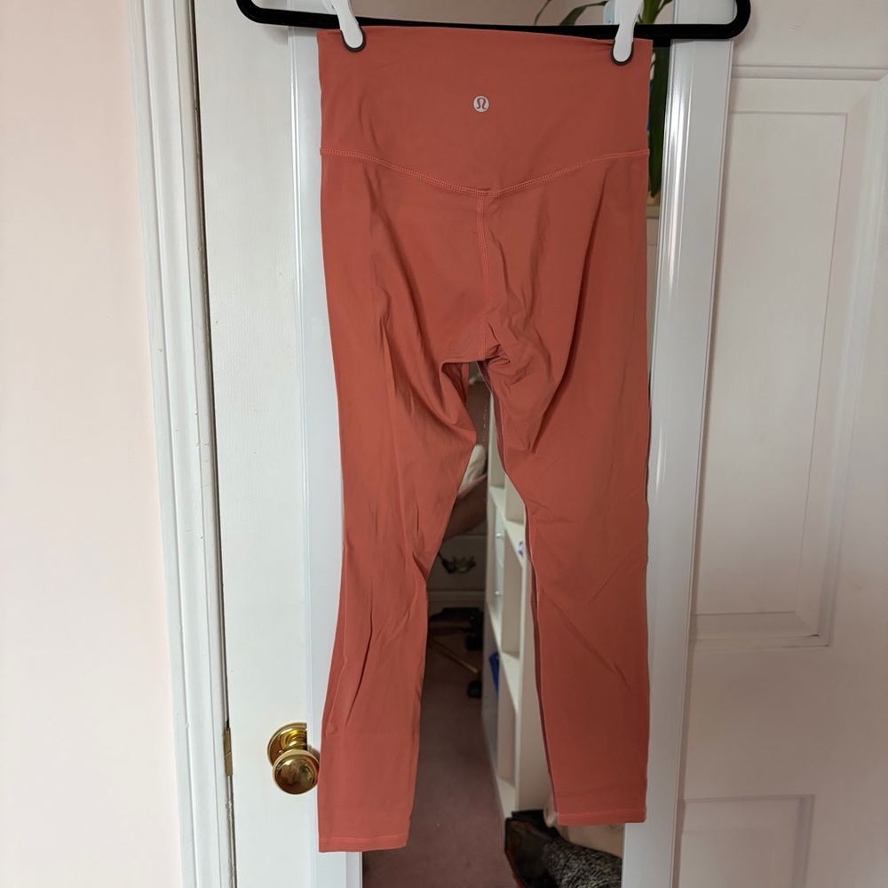 Lululemon Align Coral High-Waisted Leggings